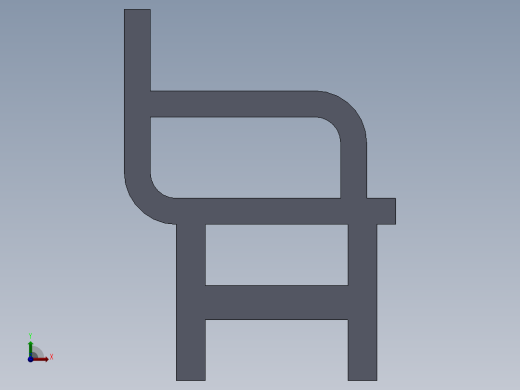 靠背櫈前视缩略图