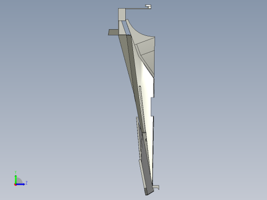 四驱车车身左视缩略图