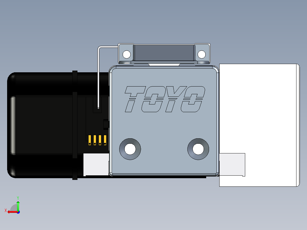 Toyo东佑达直线模组-M65-S-1300-L-M40-C4后视图