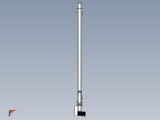 Toyo东佑达直线模组-M65-S-1300-L-M40-C4俯视缩略图