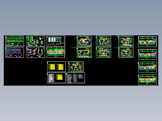 七层住宅楼水暖施工图