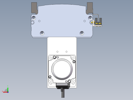 MTH丝杆半封闭模组MT136BS-BM-400W后视缩略图