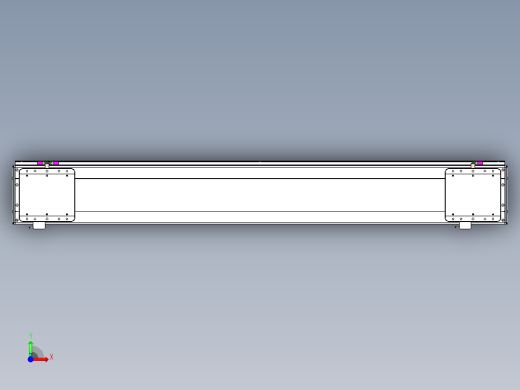 威洛博LC系列3d模型模组2LC22H2Y-S1350前视缩略图