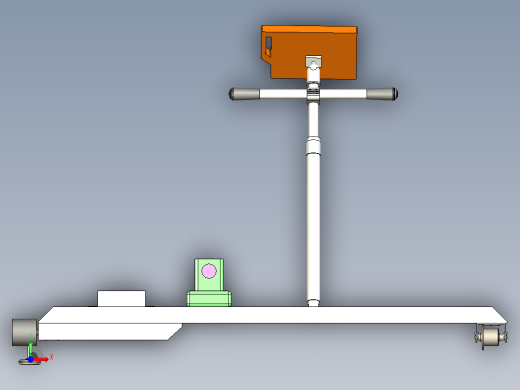火车轨道检测装置含全套图纸设计资料前视缩略图
