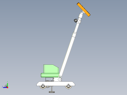 火车轨道检测装置含全套图纸设计资料右视缩略图