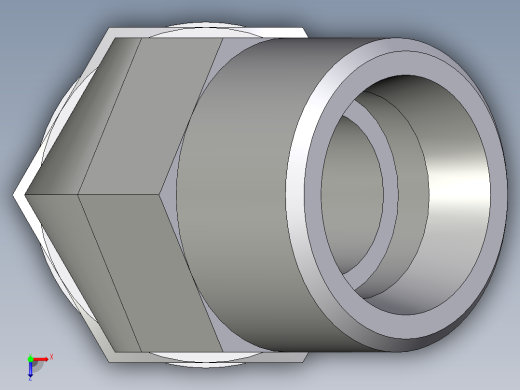 卡套式工业通用硬管接头EO_Adjustable_locknut_45_deg_elbow_VEE20SMOROMDCF俯视缩略图
