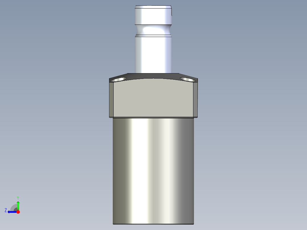 KOSMEKLHS0550-CR-F多系列多零件图纸模型右视图