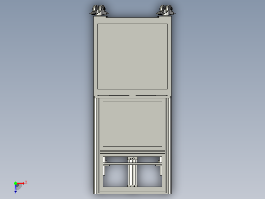 行程可调冲床俯视缩略图