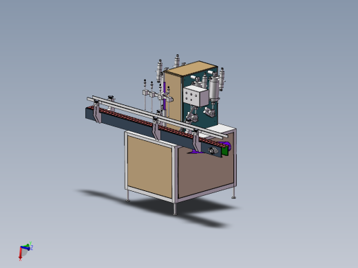 4头四工位灌装机