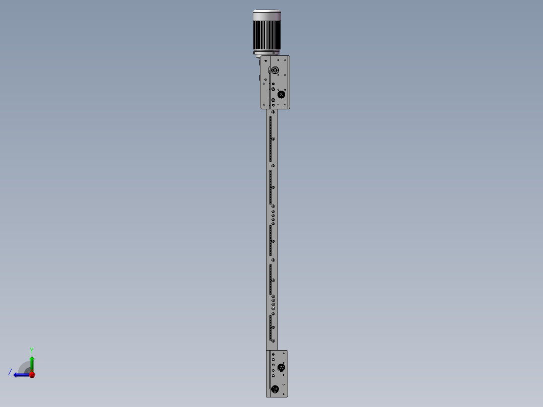 同步传送带右视图