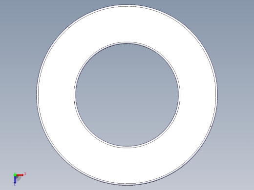 平面推力球轴承51103俯视缩略图