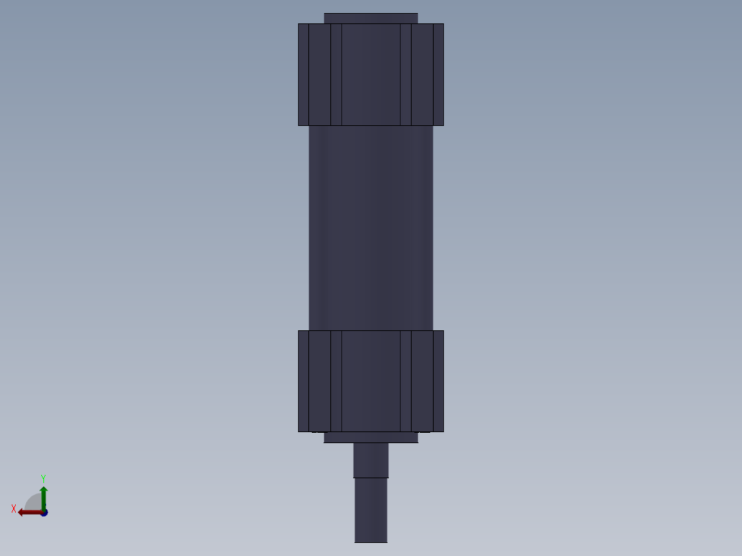 6.SC40X50气缸后视图