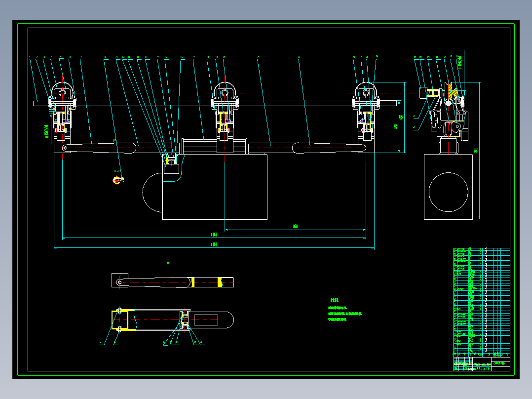 自动检线机构功能与结构设计==85597==250ku