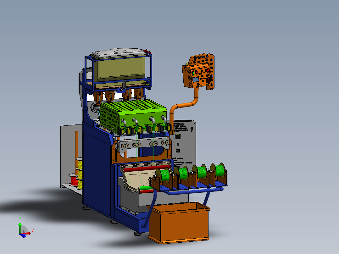 打印机灯丝生产挤出器sw16