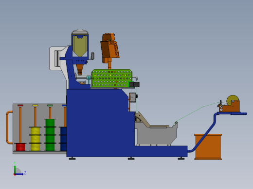 打印机灯丝生产挤出器sw16左视缩略图