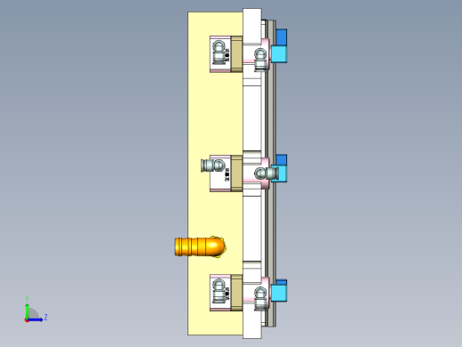 CS19-WWAB-C-CNC2笔记本CNC工装夹具三维模型-181006左视缩略图