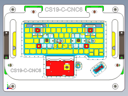 CS19-C-CNC6笔记本CNC工装夹具三维模型-180720前视缩略图
