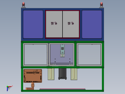 A35唇边裁切方案sw18可编辑俯视缩略图