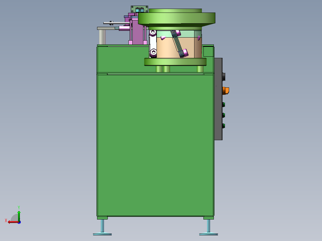2023.02月-嵌件供料机sw18可编辑后视图