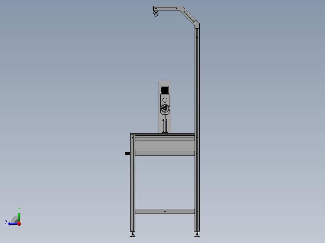 线缆热收缩试验用样品放置架sw23右视图
