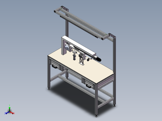 线缆热收缩试验用样品放置架sw23正等轴测缩略图