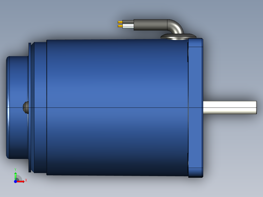 YT系列调速电机-6yt02前视图
