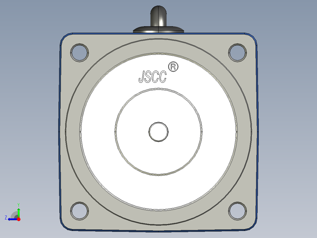 YT系列调速电机-6yt02右视图