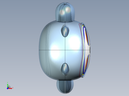 冰墩墩模型前视缩略图