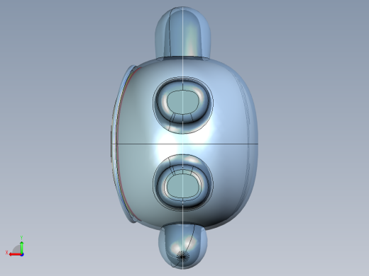 冰墩墩模型后视缩略图