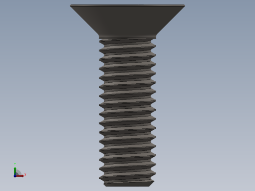 Screw_ISO_10642_M5x16_A2.SLDPRT前视缩略图