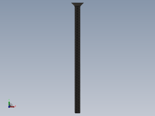 Screw_ISO_10642_M6x110_A2.SLDPRT前视缩略图