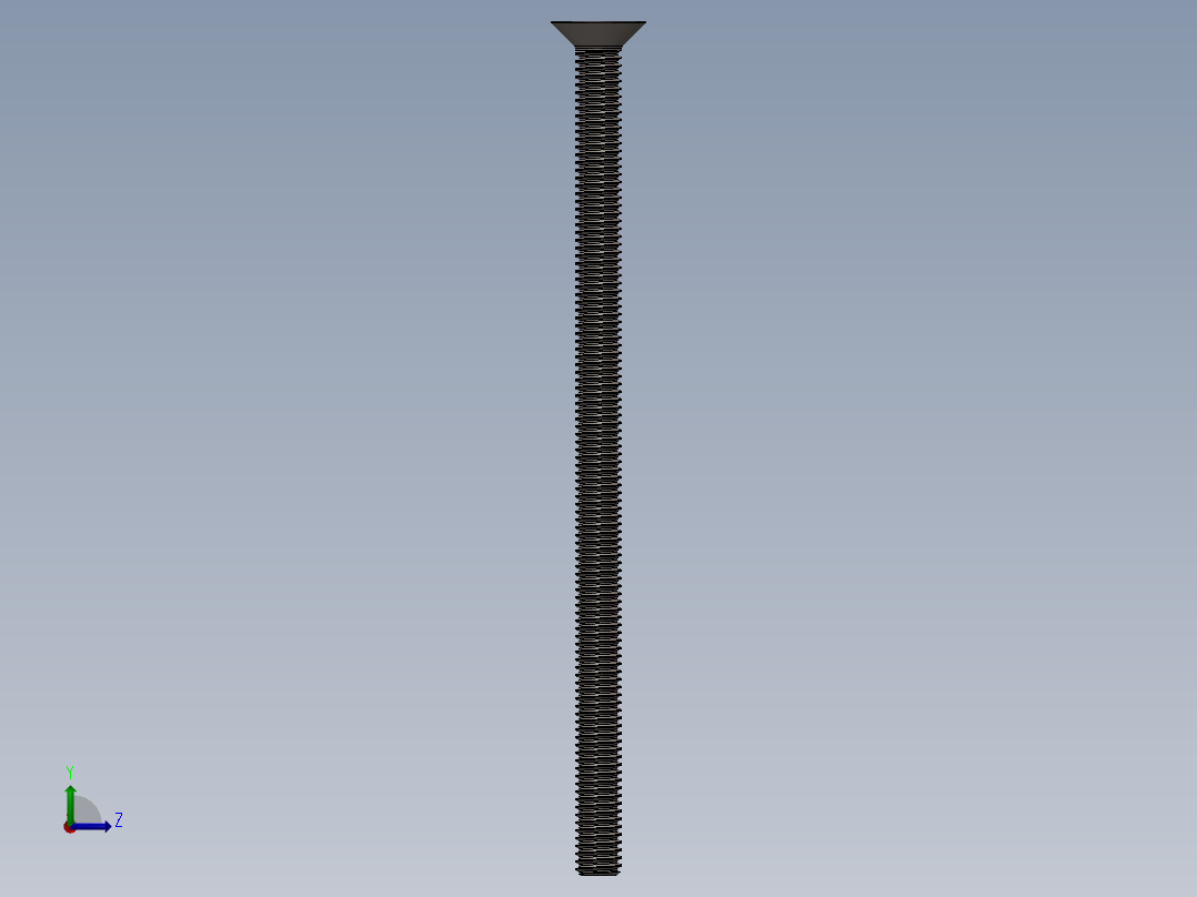 Screw_ISO_10642_M6x110_A2.SLDPRT左视图