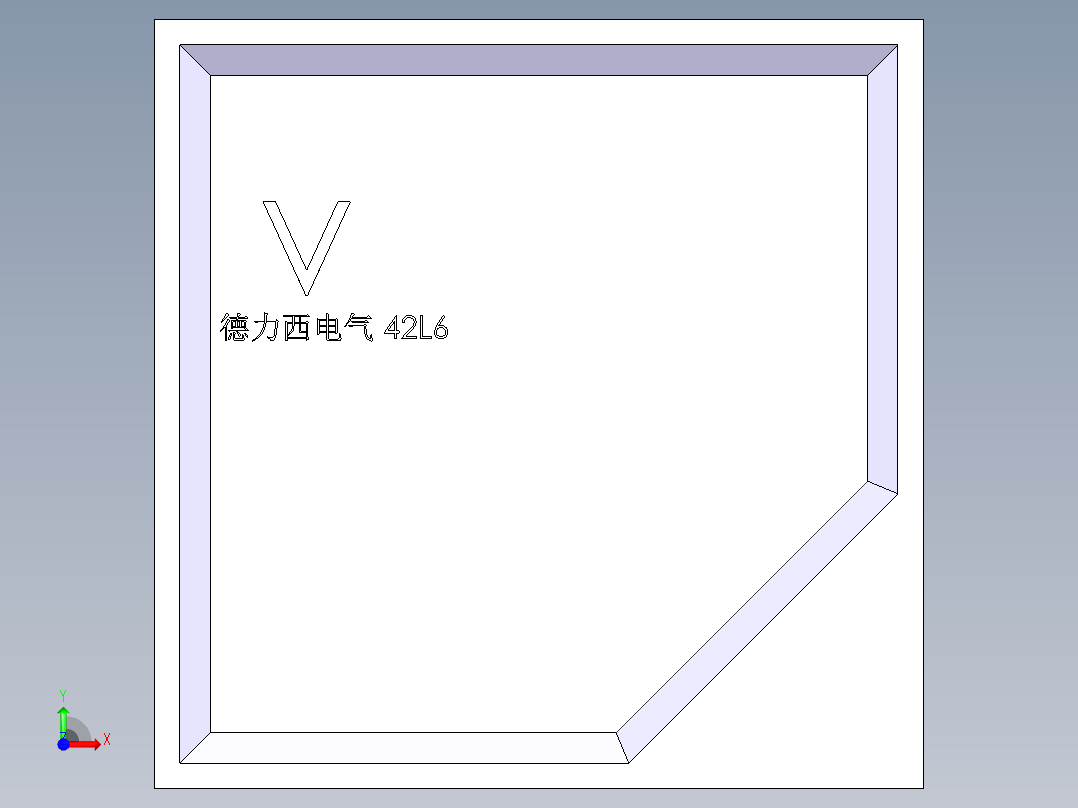 德力西电气 42L6-V前视图