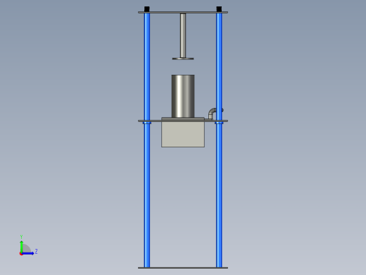 B2004038-液压打包机左视缩略图