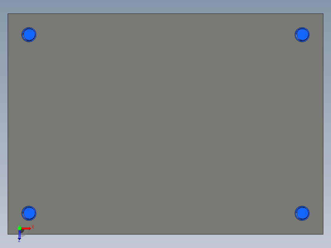 B2004038-液压打包机俯视图