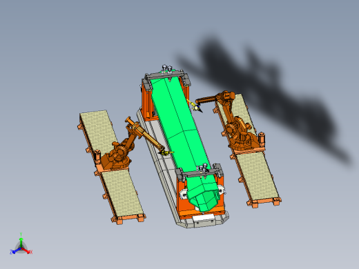 异型管材的激光切割机械手作业