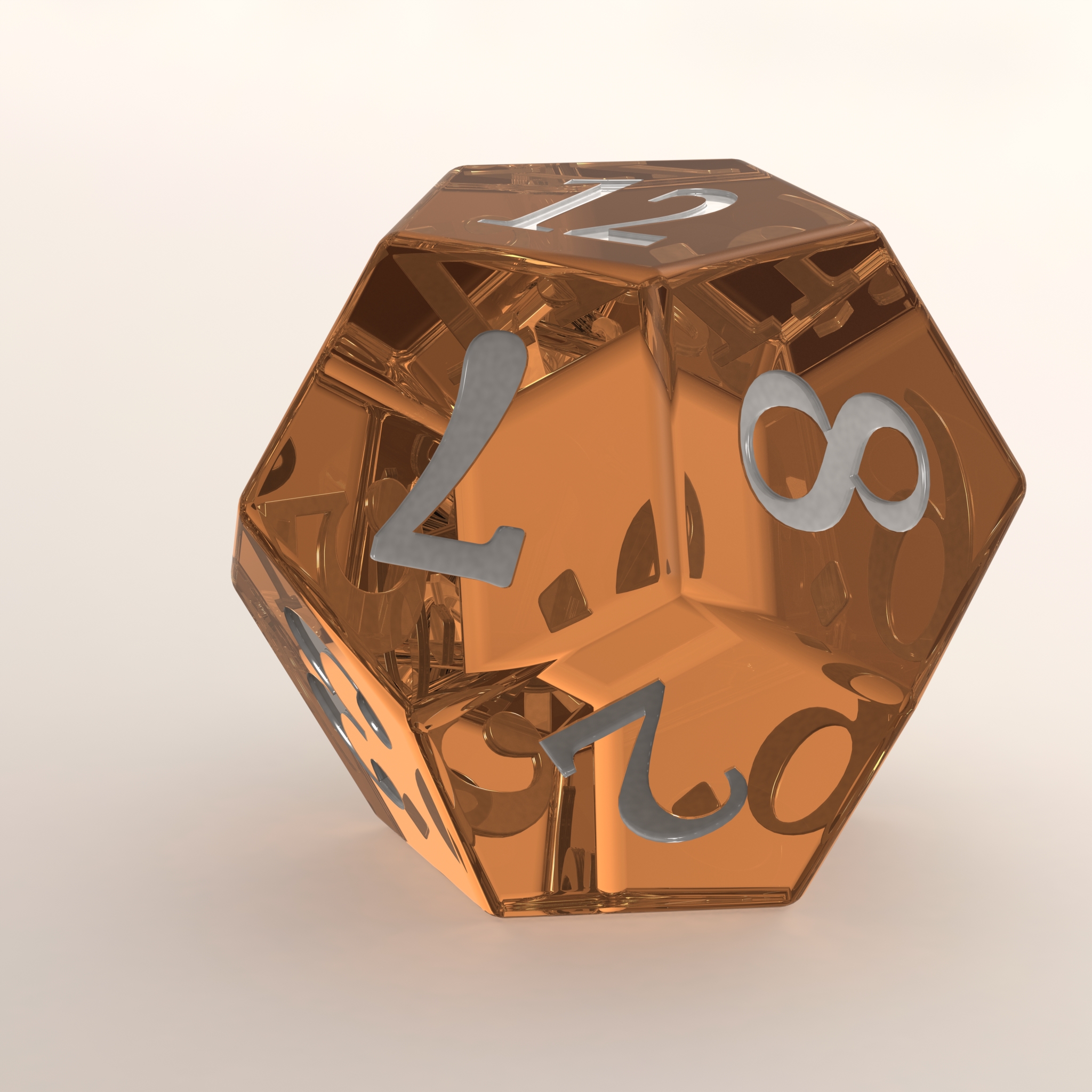 D12 十二面体骰子