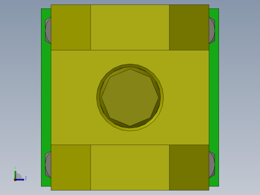 A0002798-拉杆液压缸 (DANIELI) (精整区域分杠杆) 63x35x160 毫米左视缩略图