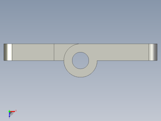 六孔铰链CL233-2合页65x55俯视缩略图