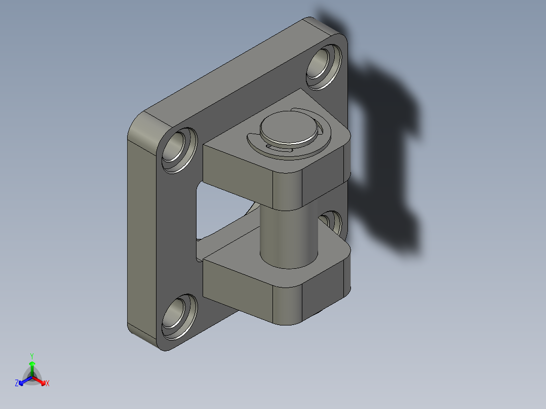 F-SC80CB亚德客正等轴测图