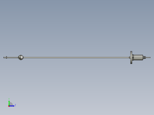 磁致伸缩传感器-1000左视缩略图