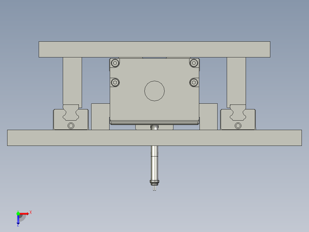 A6弹片组装-托盘模组俯视图