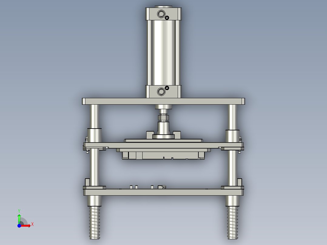 M081-压合热熔前视图