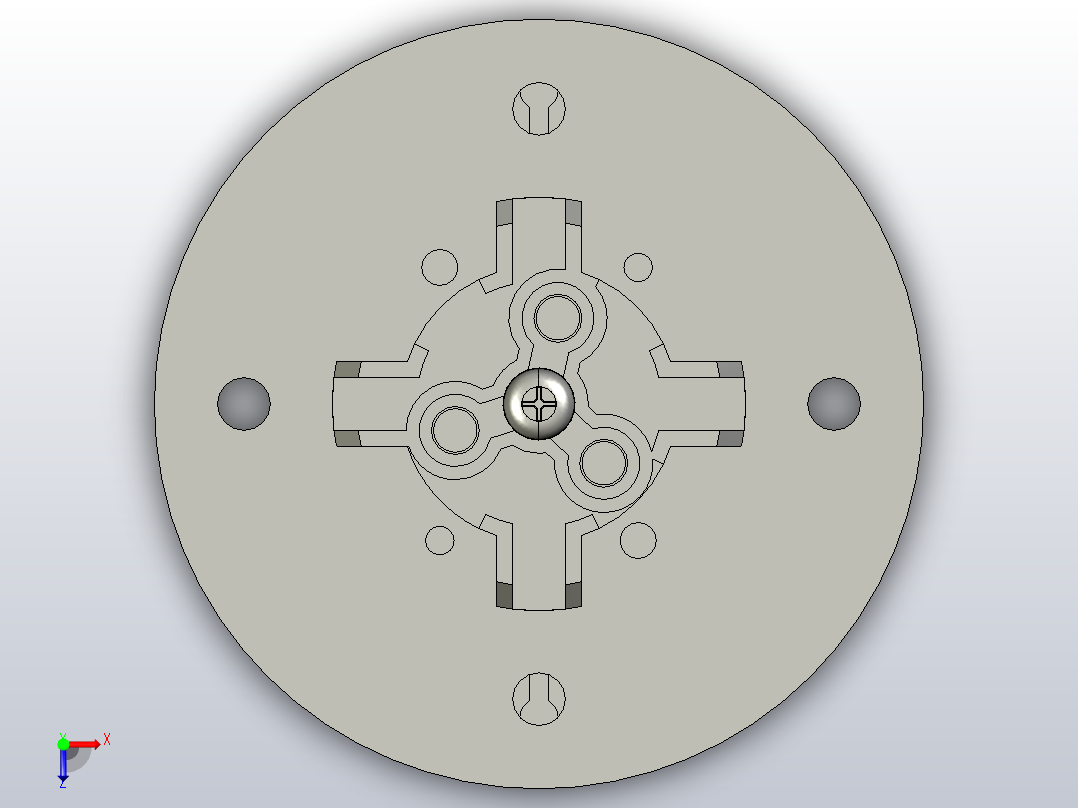 JL-240TXA-14调光插座俯视图