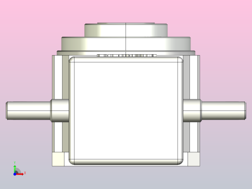 ER-RU80DT英锐凸轮分割器配电机全套3D图档前视缩略图