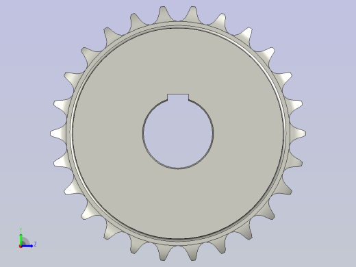 M210-115主动链轮左视缩略图