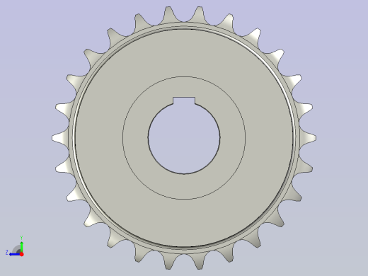 M210-115主动链轮右视缩略图