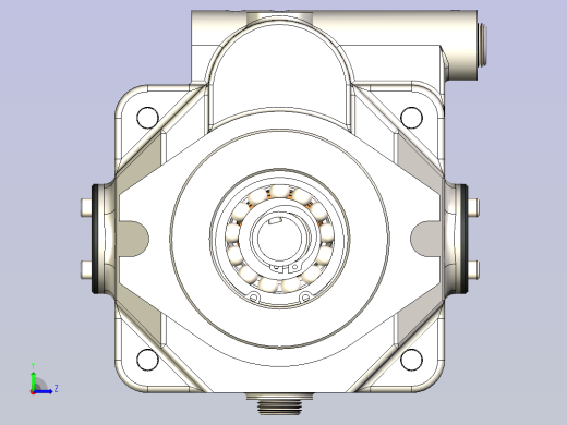 斜盘柱塞泵左视缩略图