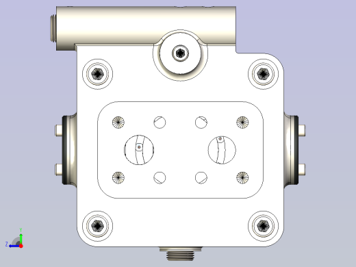 斜盘柱塞泵右视缩略图