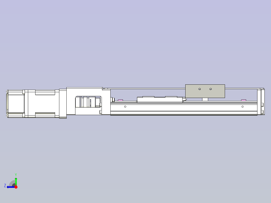 kk50-200A1-F0带MSMD5A2G1A电机右视图